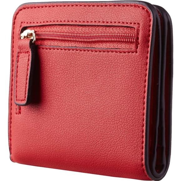 Womens Rfid Blocking Small Compact Bifold Luxury Genuine Leather Pocket Wallet - Picture 3 of 6